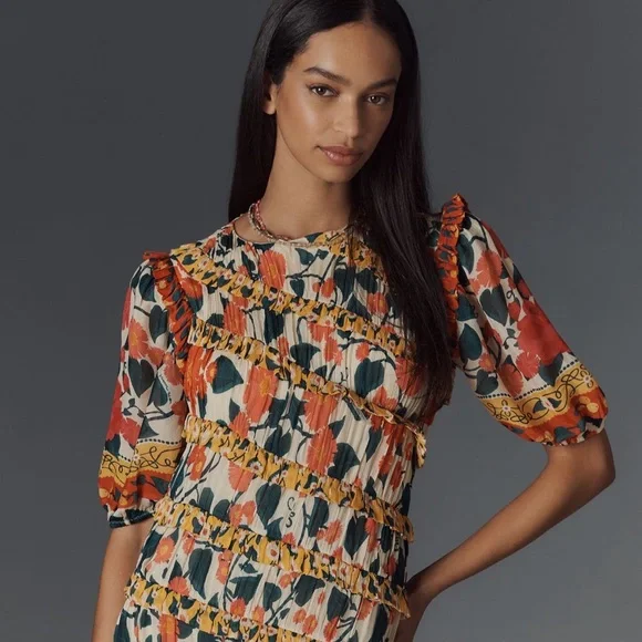 Anthropologie Farm Rio Mini Dress - Picture 3 of 4